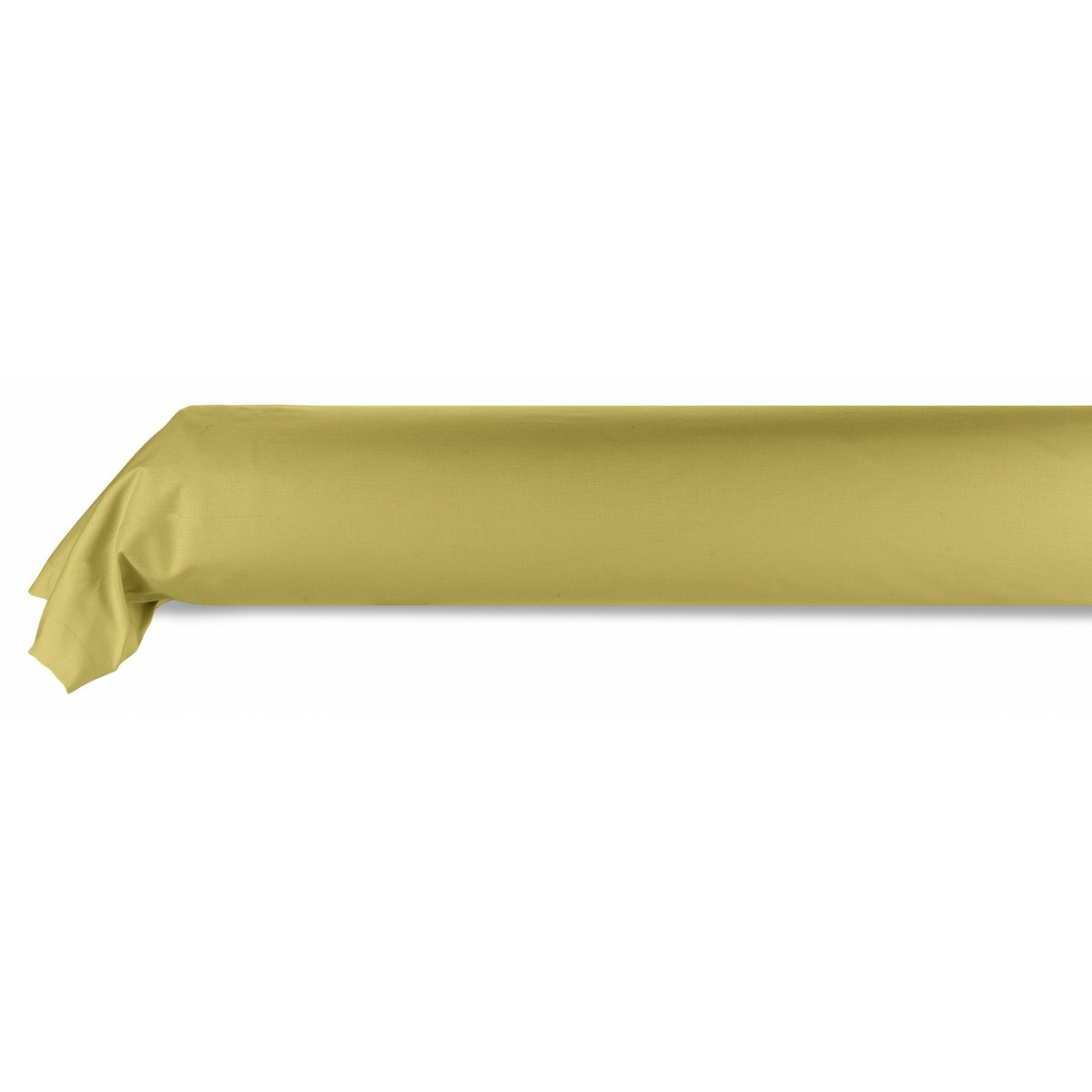 Taie de traversin Coton 57 fils jaune, EDEN