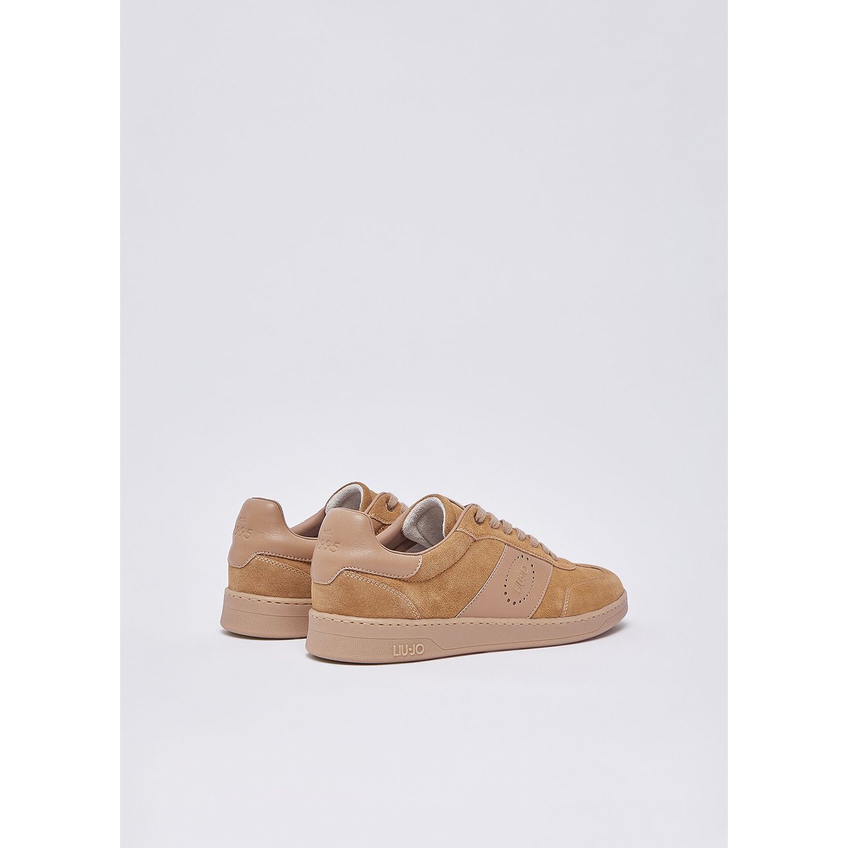 Baskets homme en daim marron, LIU JO
