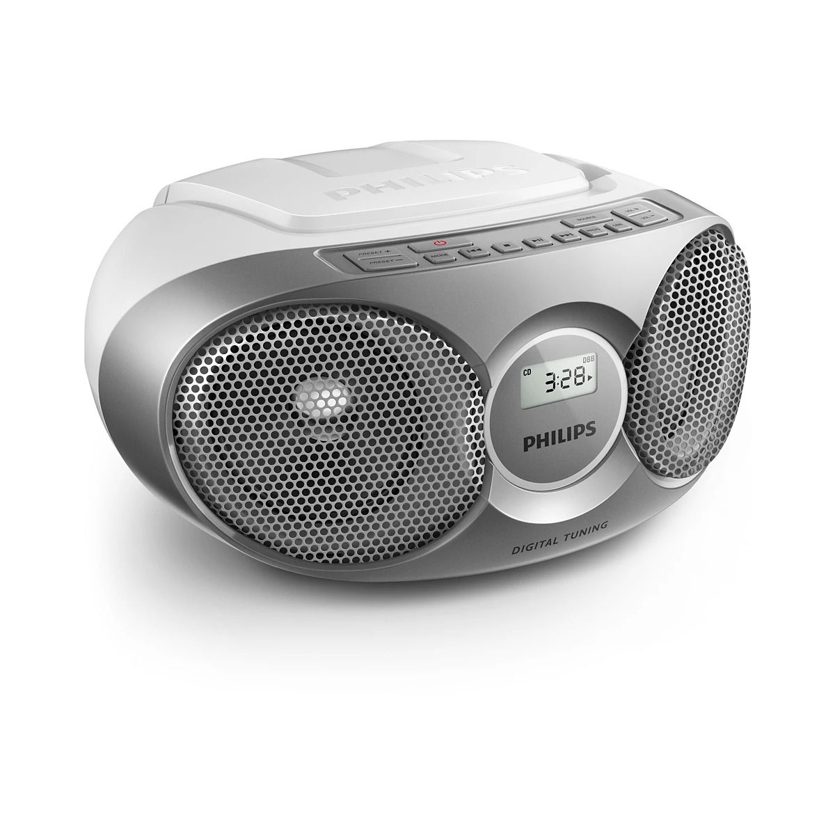 Lecteur CD AZ215S/12 Argent gris, PHILIPS