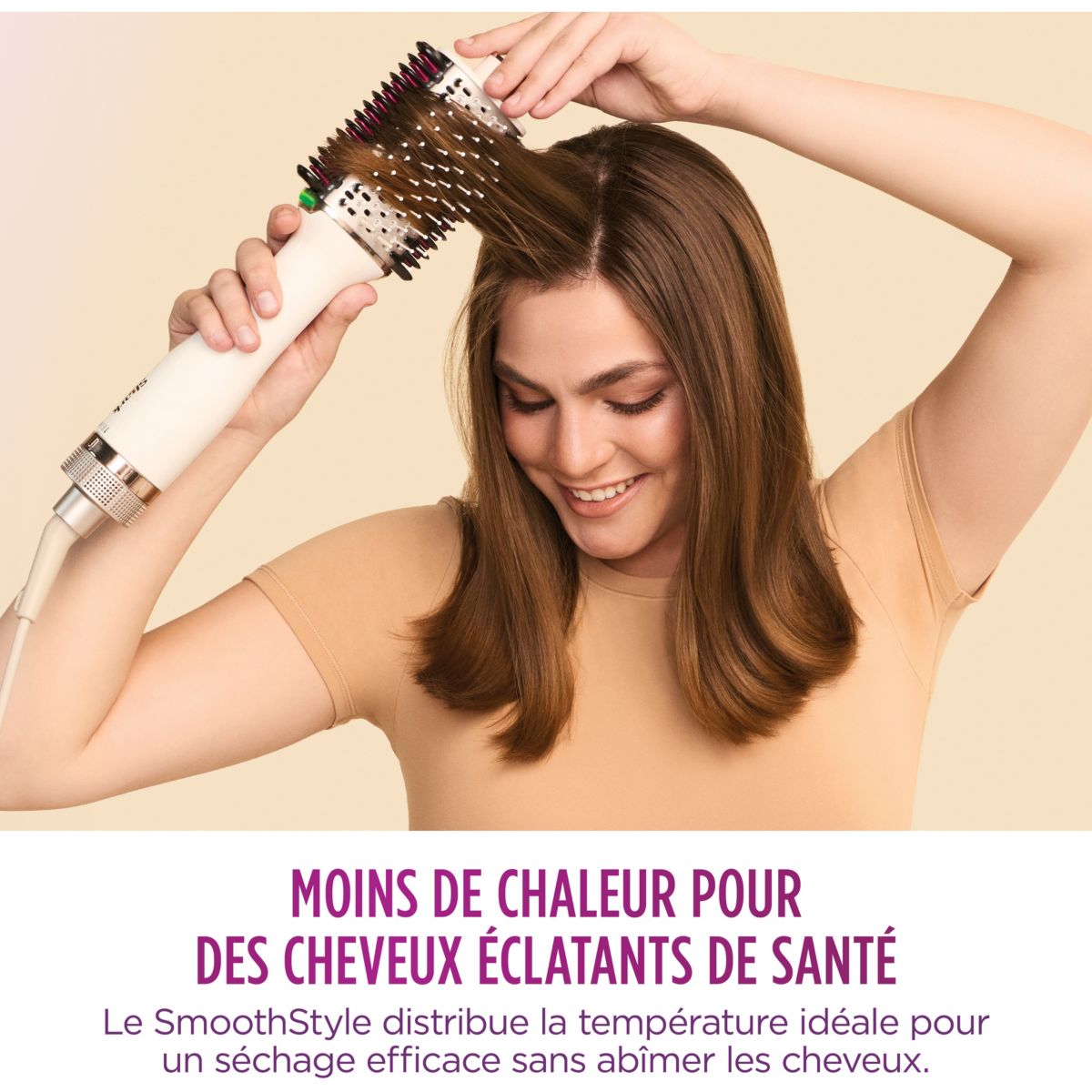 Brosse chauffante Smoothstyle HT202EU couleur unique, SHARK