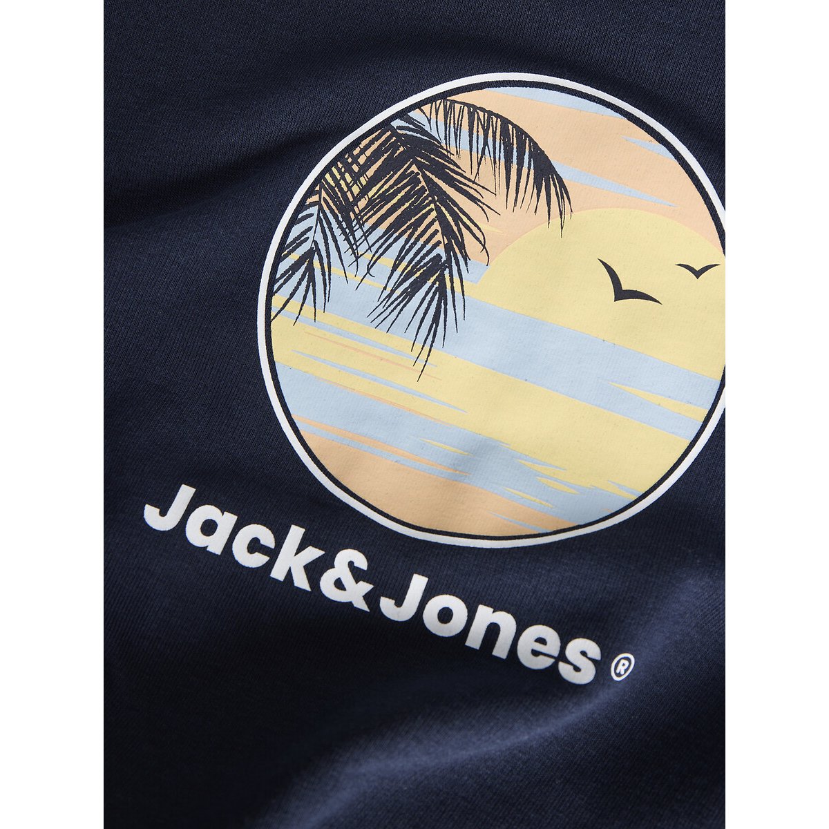 Felpa con cappuccio blu marino, JACK & JONES JUNIOR