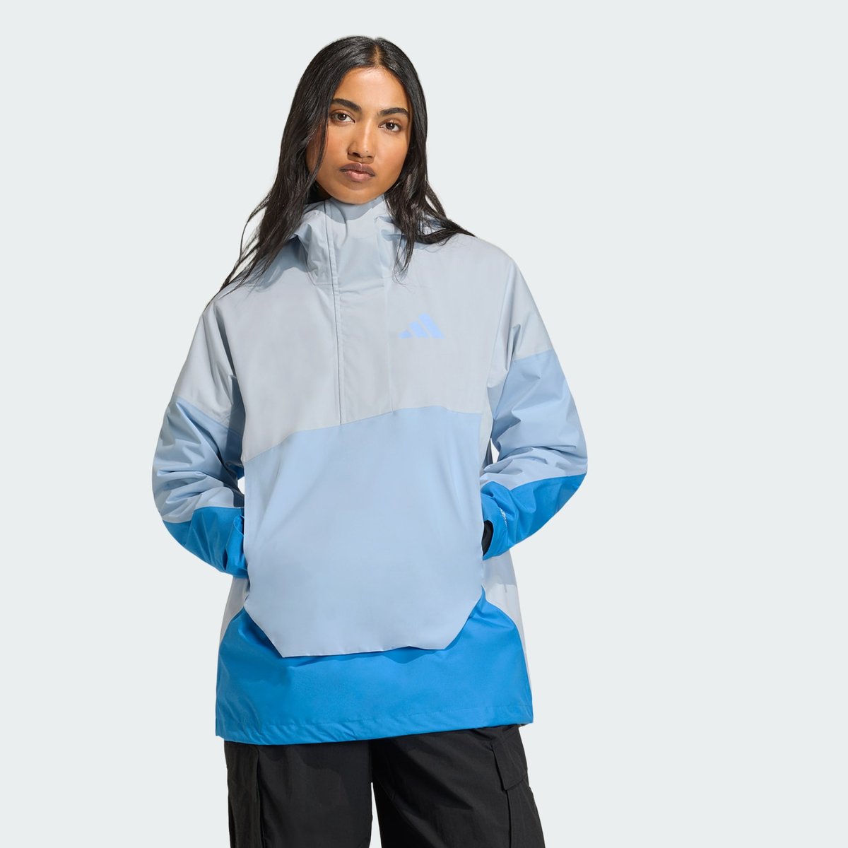 Anorak Terrex Xploric 2.5 À Couche Climaproof Anorak Terrex Xploric 2.5 À Couche Climaproof crystal sky / glow blue / ray blue, adidas Performance