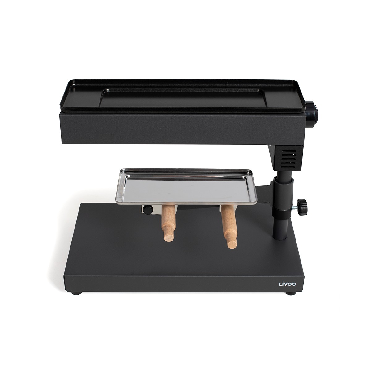 Appareil à raclette traditionnel noir, LIVOO