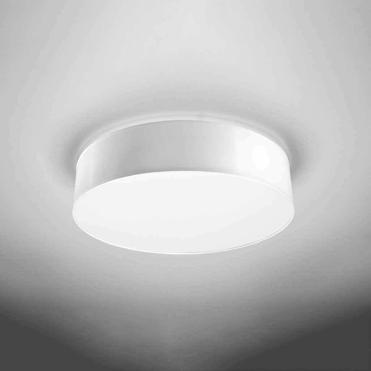 Plafonnier PVC Blanc E27 3 Arena blanc, EDEN