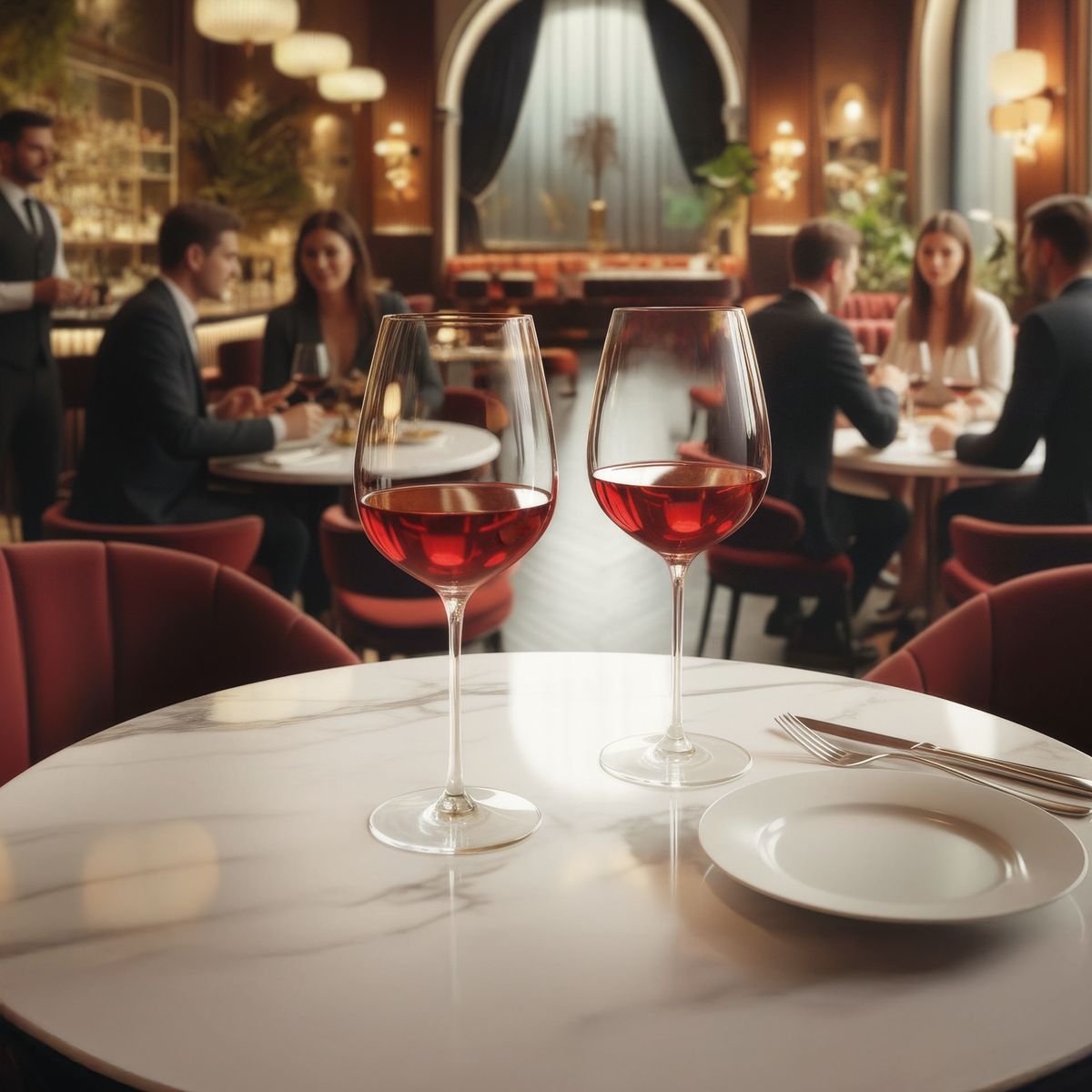 6 verres à pied 65 cl transparent, CHEF&SOMMELIER