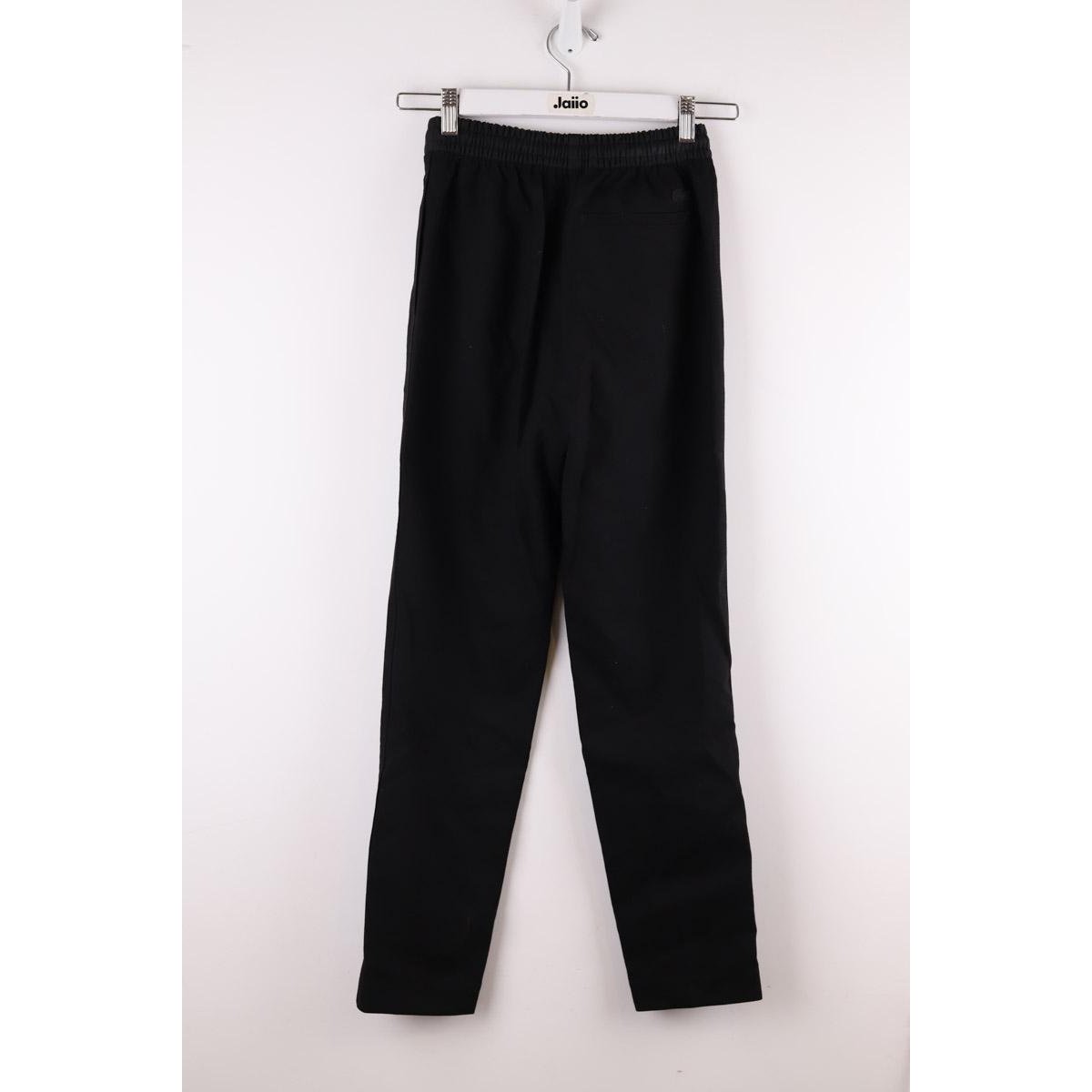 Pantalon droit - Très Bon État noir, LACOSTE