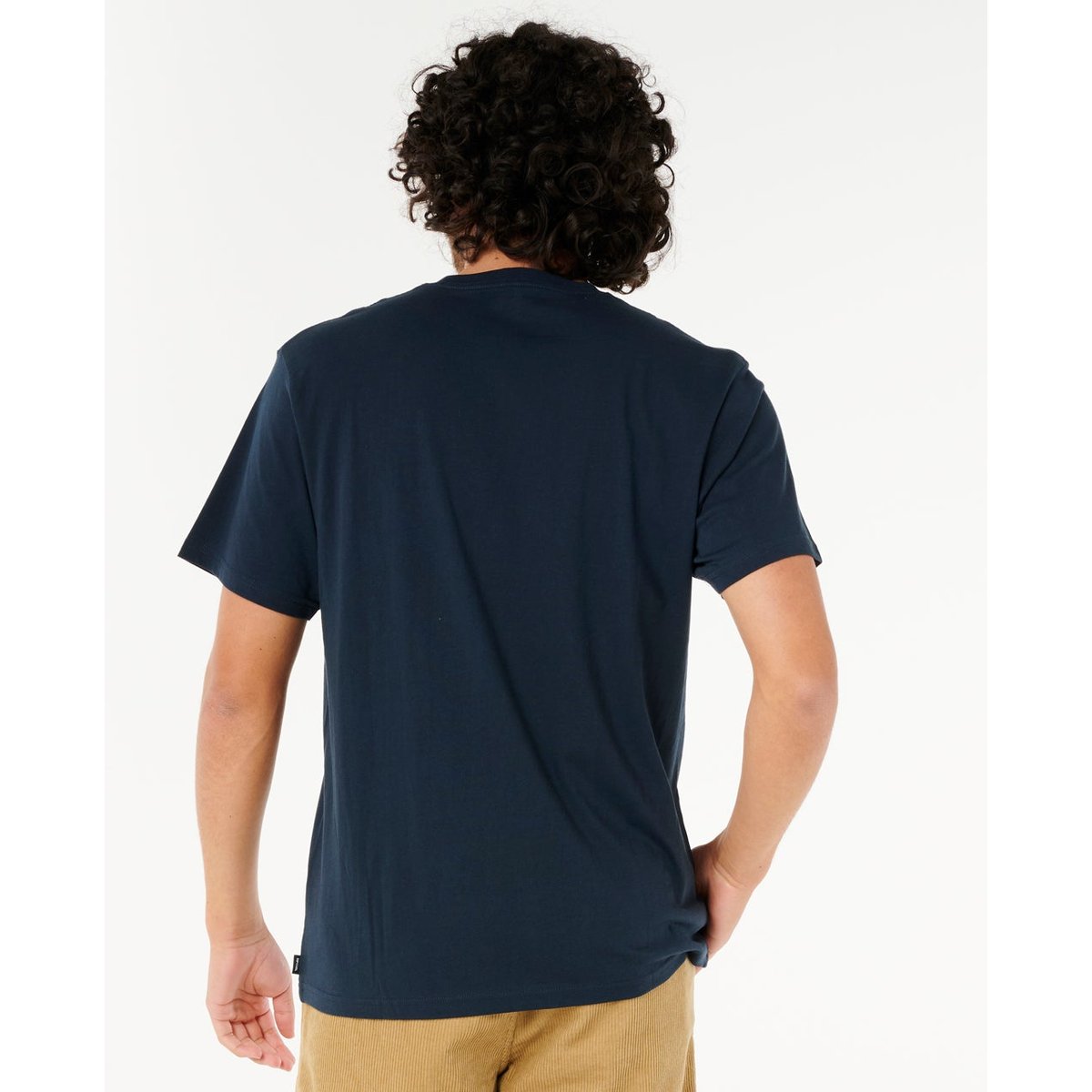 T-shirt Hibiscus Artist of The SEARCH Cody Welsh bleu marine foncé, RIP CURL