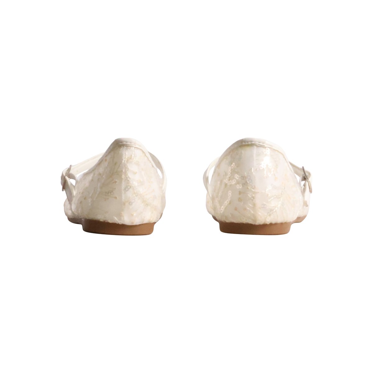 Ballerine à Brides blanc, ENZA NUCCI