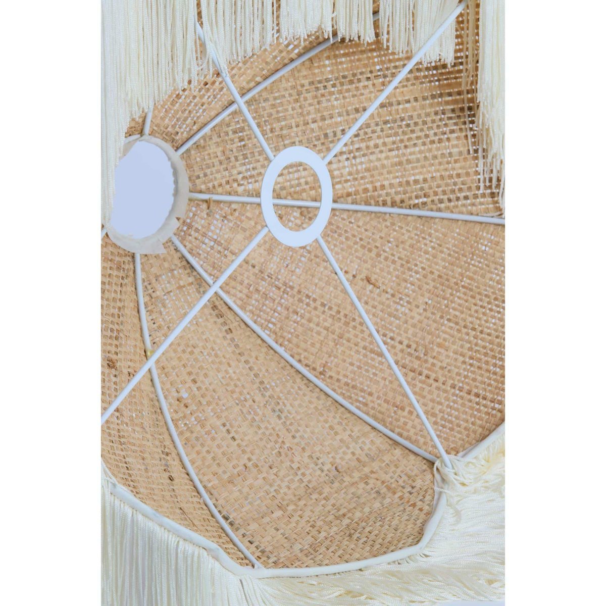 Abat-Jour Plastique MALACIA marron clair, LIGHT & LIVING 