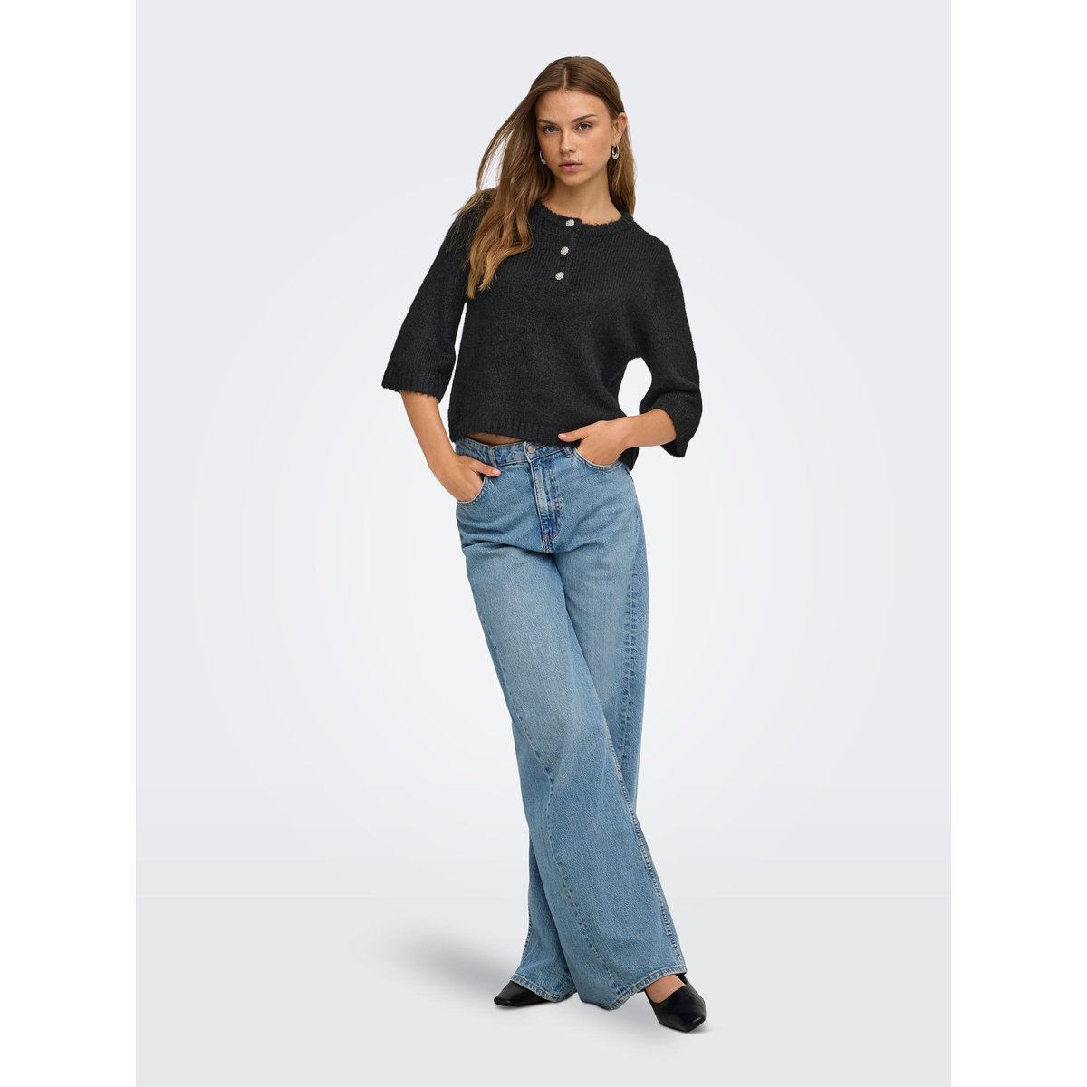 Pull En Maille black 1, ONLY