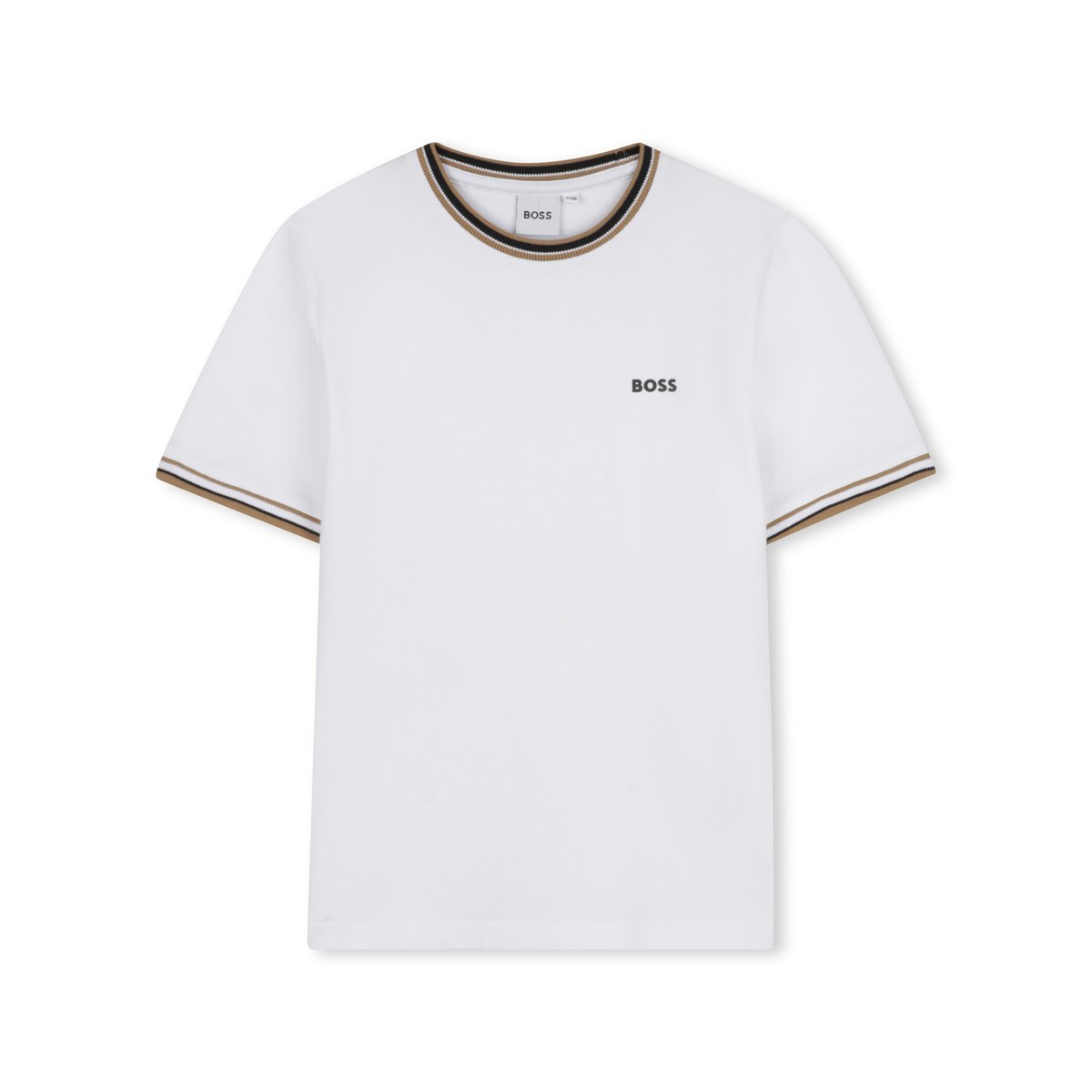 T-shirts à manches courtes blanc, BOSS KIDSWEAR