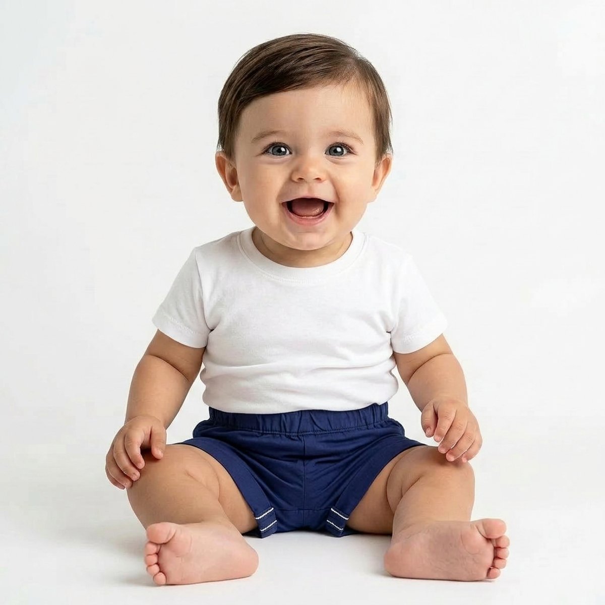 Short bébé - Très bon état bleu, BONPOINT