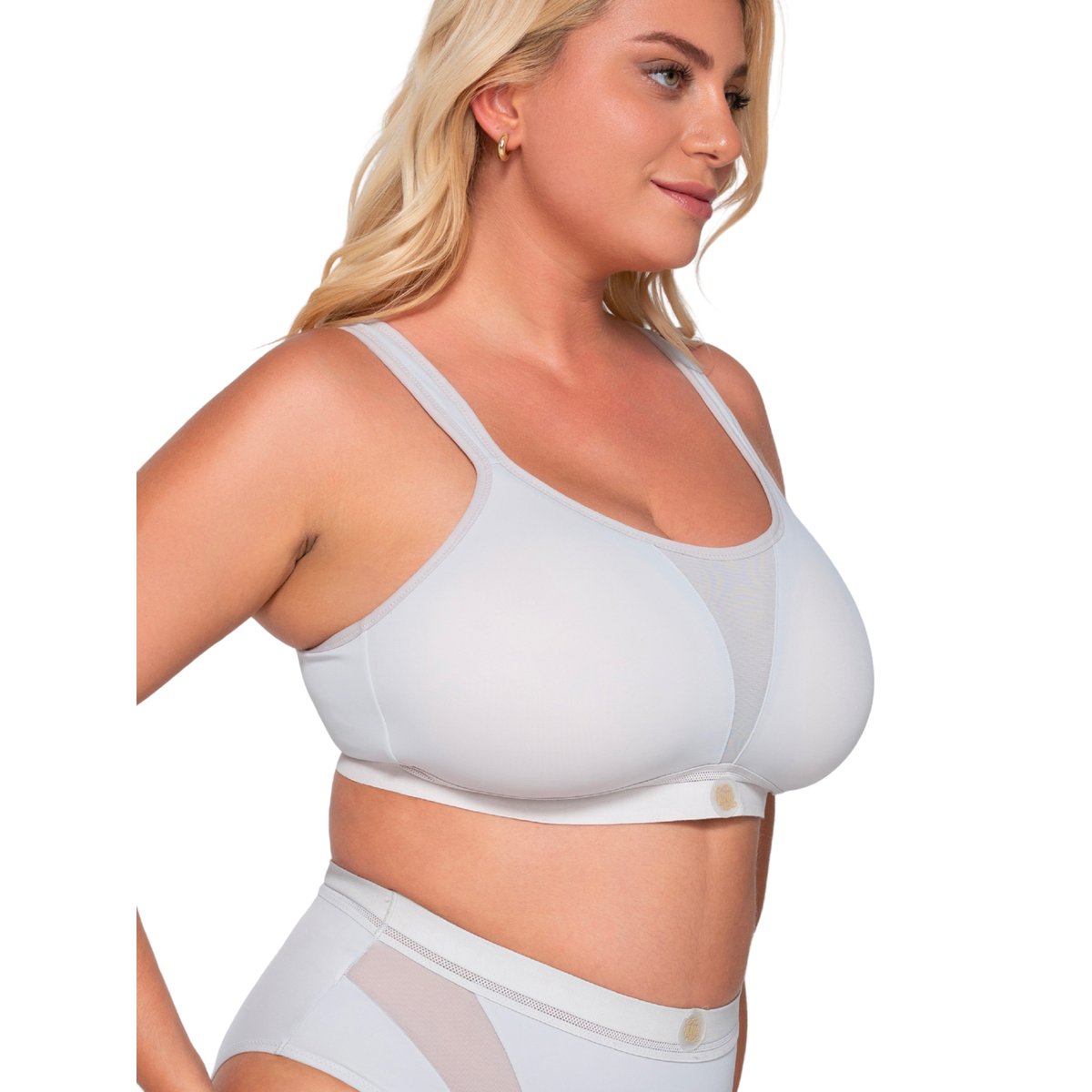 Soutien-gorge de sport FLEXPRO gris, LUNA SPLENDIDA