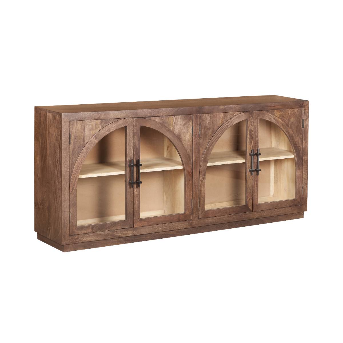 Buffet en bois de manguier NOHEA bois clair, MADE IN MEUBLES