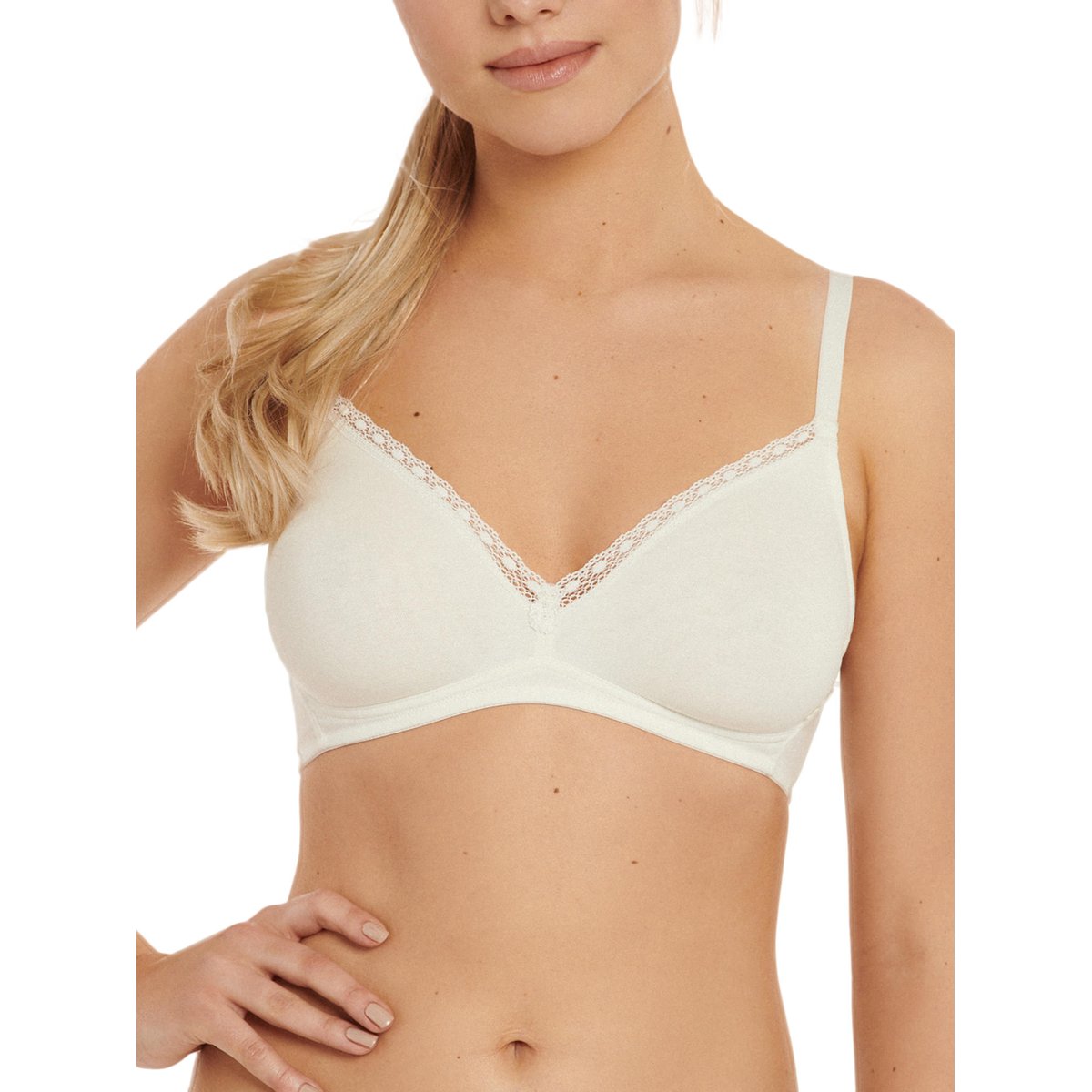 Soutien-gorge sans armatures INES ivoire, LISCA