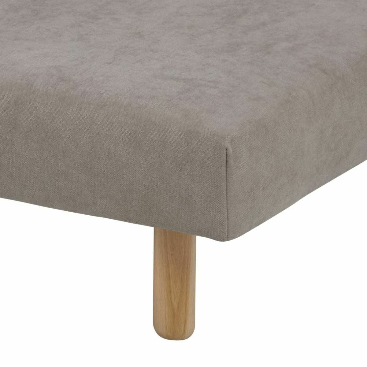 Pack 2 sommiers tapissiers avec matelas Bois massif HABBY lin, AKITEN RETAIL