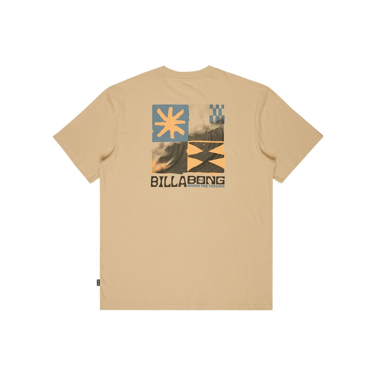 T shirt manches courtes GOOD TIMES beige caslte rock, BILLABONG