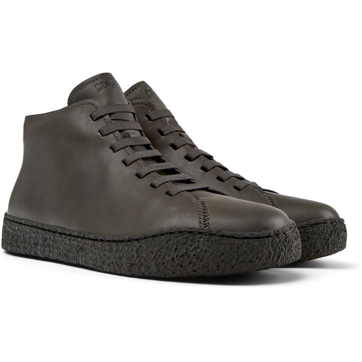 Bottines Peu Terreno Smooth Leather gris foncé, CAMPER