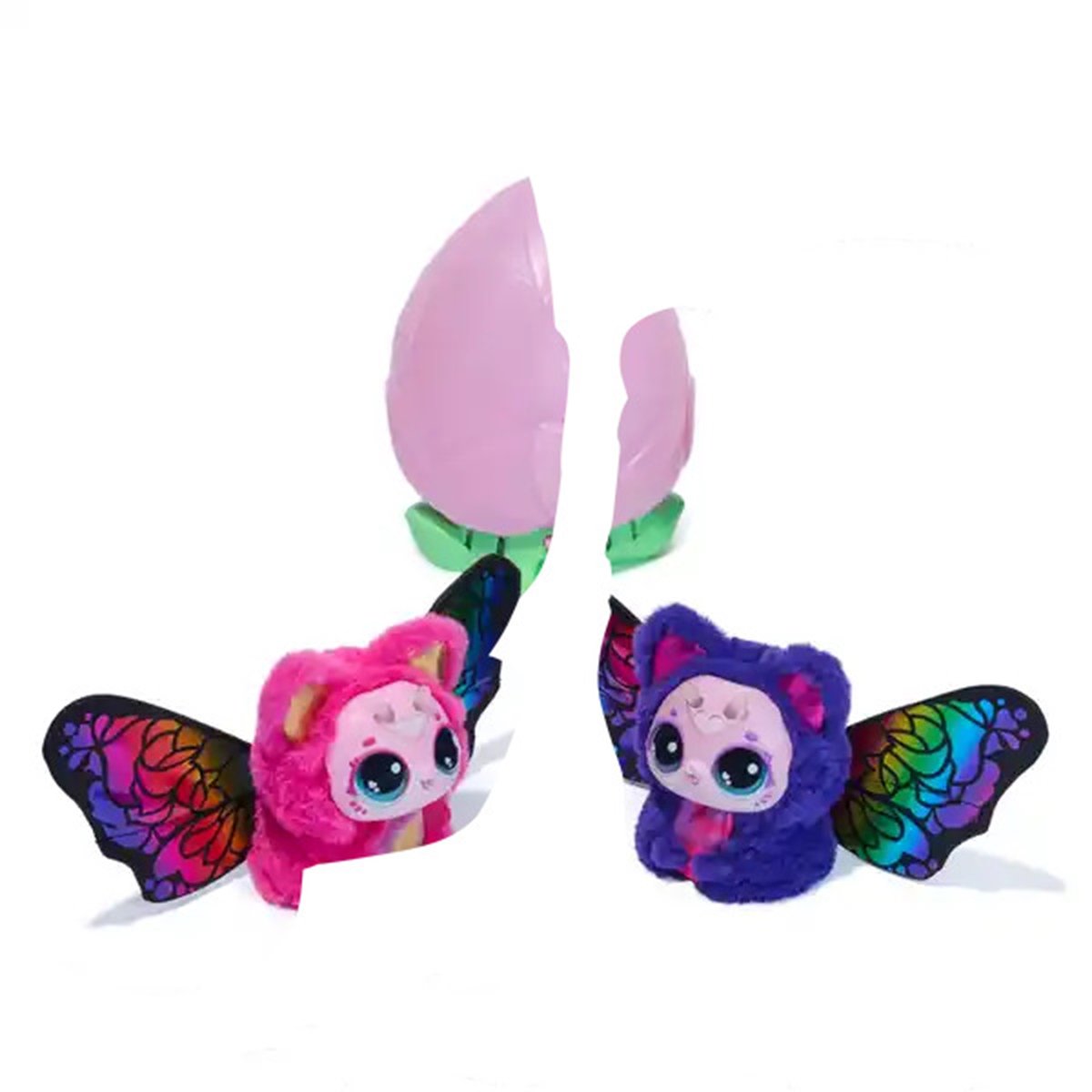 Hatchimals - Bloomables - Ma fleur magique KittyFly multicolore, SPIN MASTER
