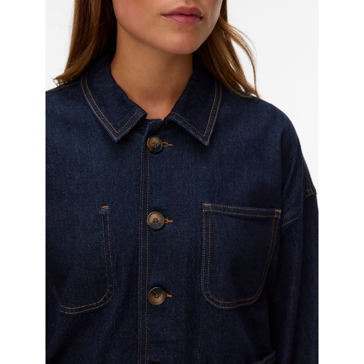 Veste En Jean dark blue denim, VERO MODA