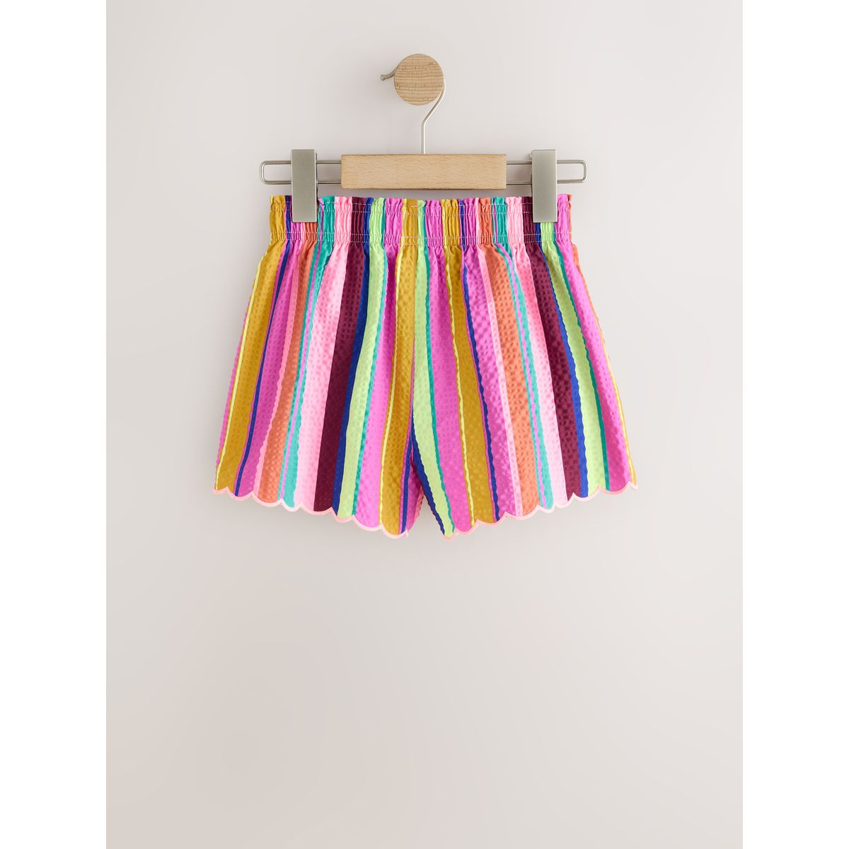 Short de plage rayures multicolores arc-en-ciel, NEXT