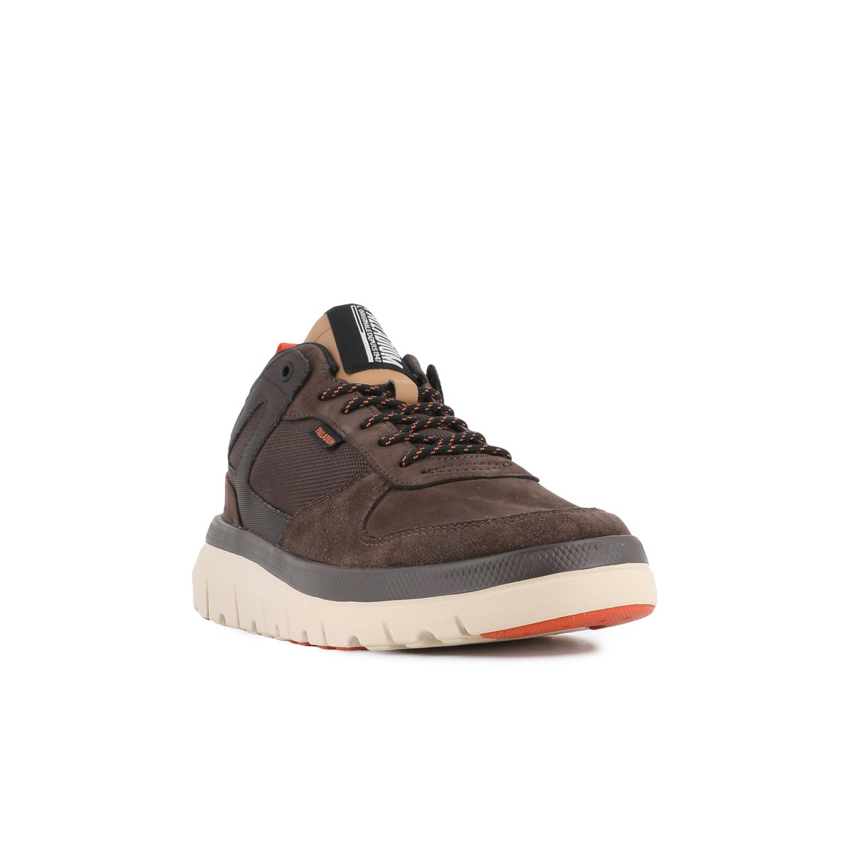 Baskets Pallaflex Lo Mix marron-dark cocoa, PALLADIUM
