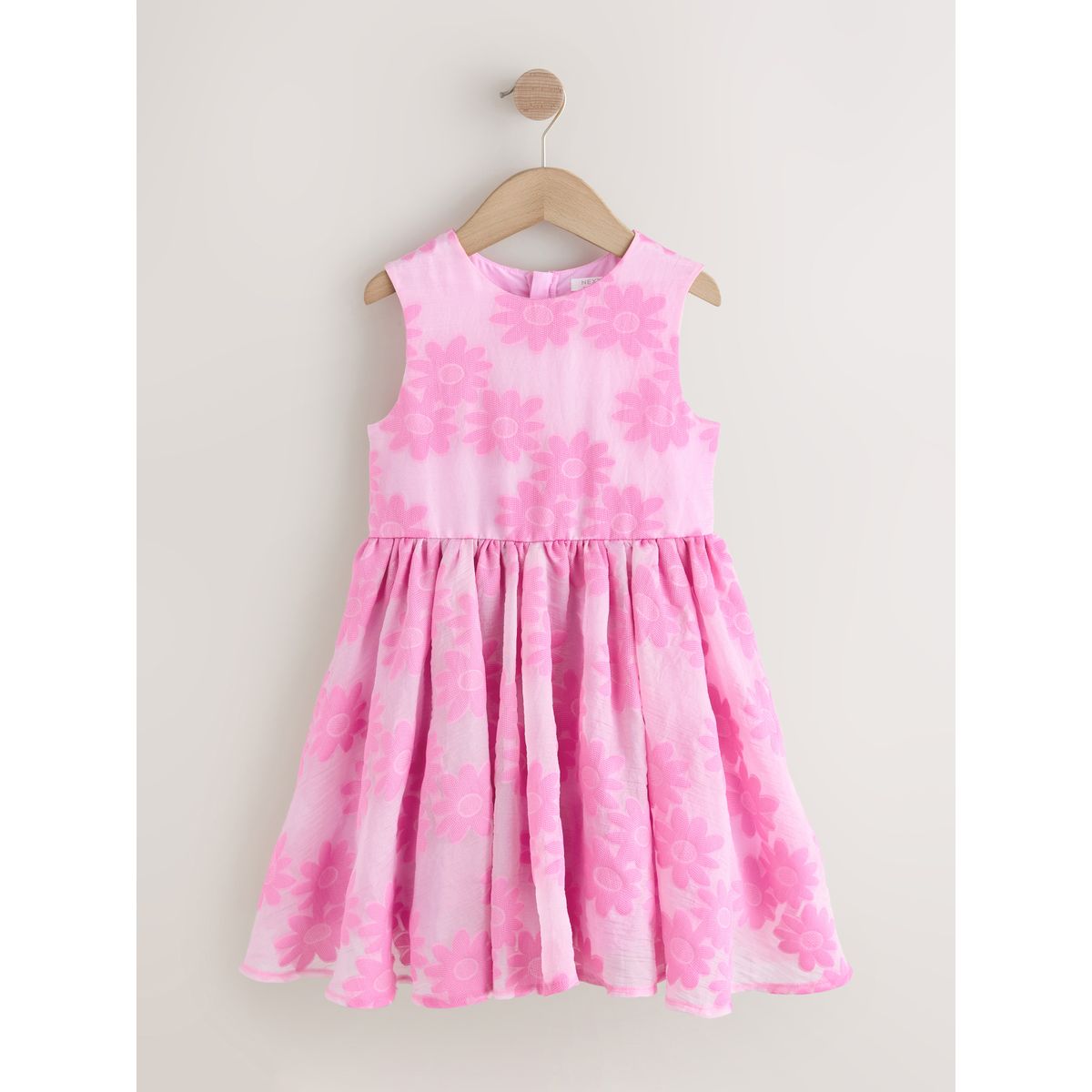 Robe texturée à motif floral rose, NEXT