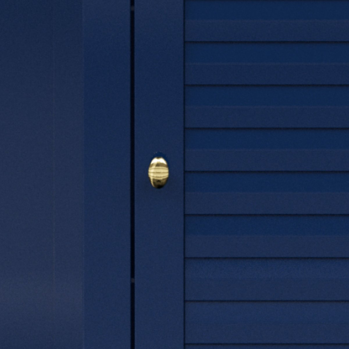 Armoire d’Angle Autoportante, Bleu Marine, GLANCY bleu marine, TEAMSON HOME