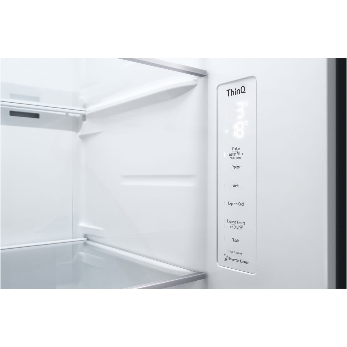 Réfrigérateur Américain GSGV80EPLD InstaView couleur unique, LG