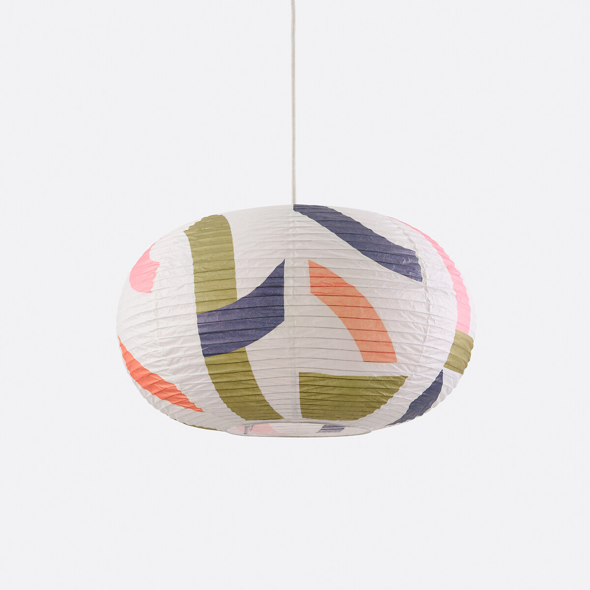 Suspension boule en papier de riz imprimé, WONDER multicolore, MAPOÉSIE X LA REDOUTE INTÉRIEURS