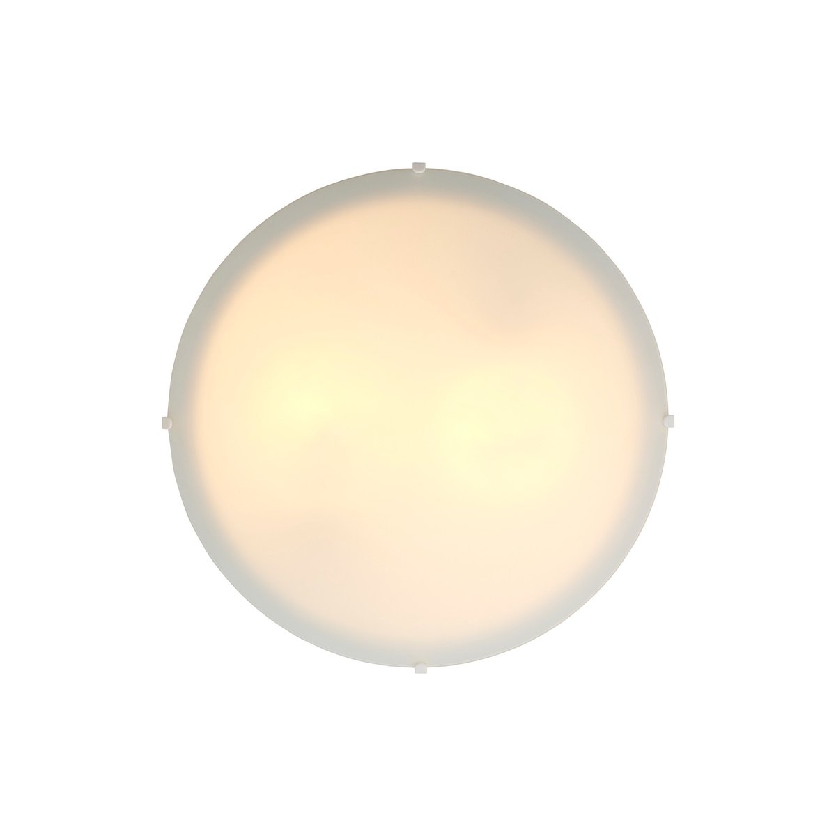 Plafonnier rond en verre, STANDARD blanc, NORDLUX