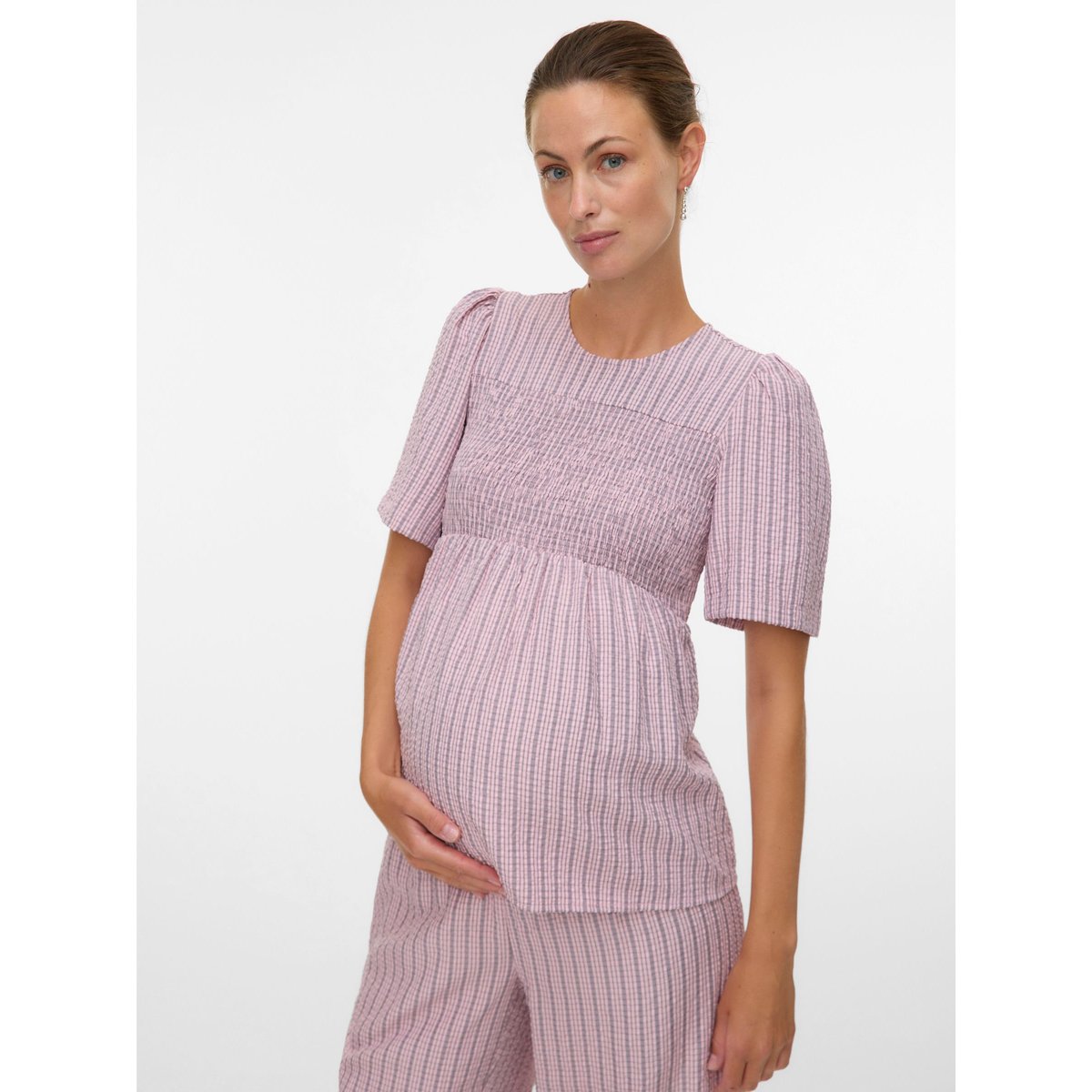 Blouse rose - cashmere rose, MAMA LICIOUS