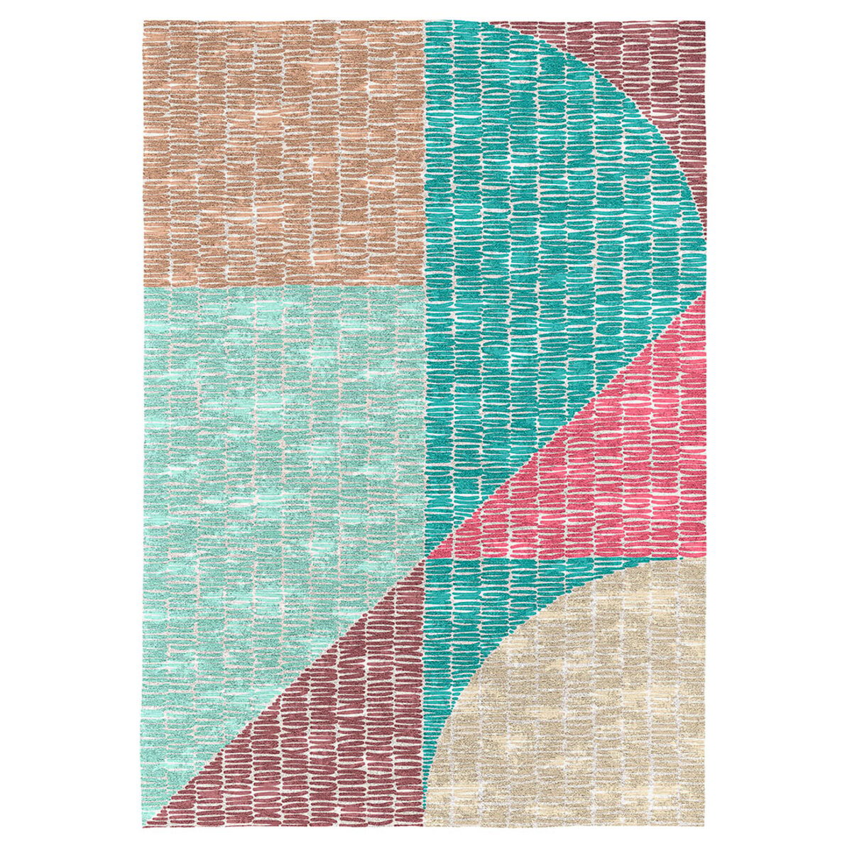 Tapis de salon FYNN multicolore, NAF NAF HOME