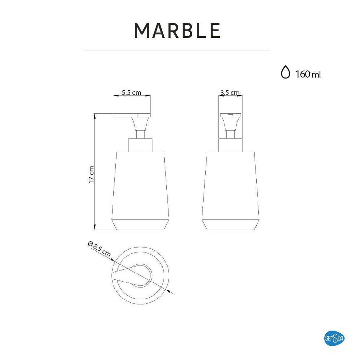 Distributeur en marbre, MARBLE marbre, SENSEA