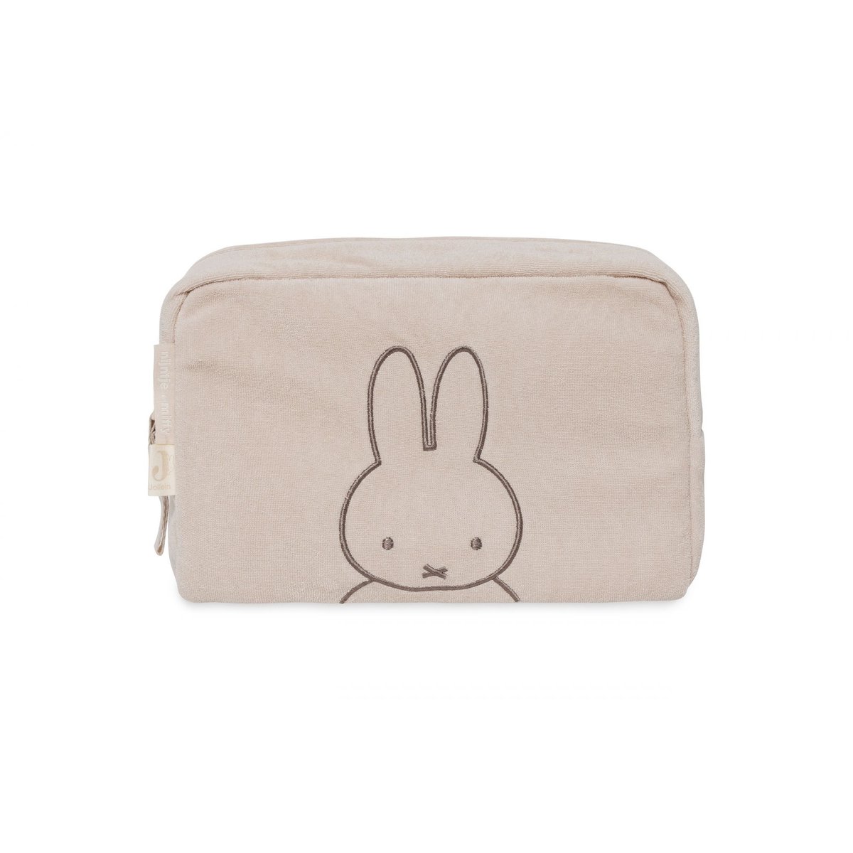 Trousse de toilette Miffy en éponge beige, noir, JOLLEIN