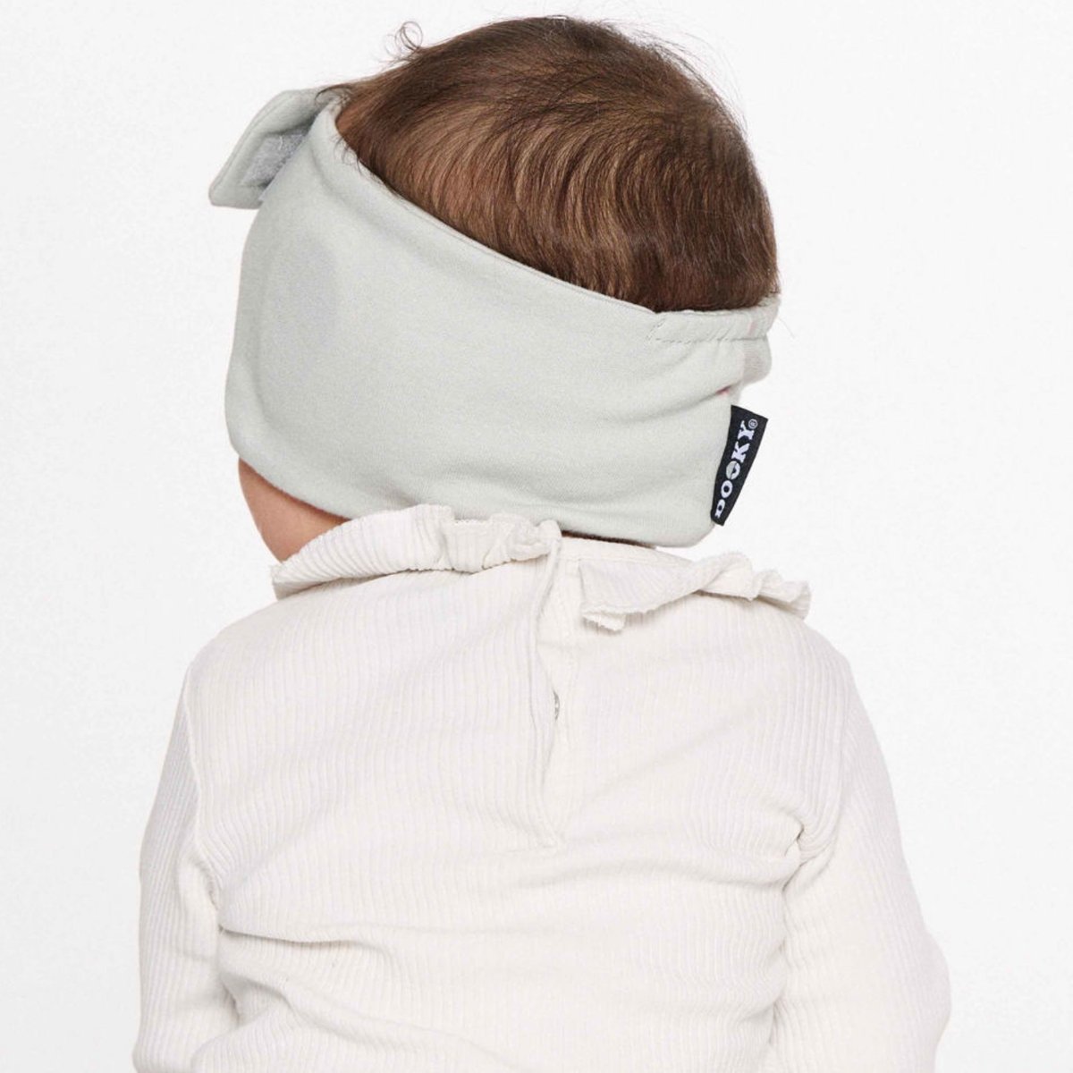 Bandeau de protection auditive pour bébé gris, DOOKY