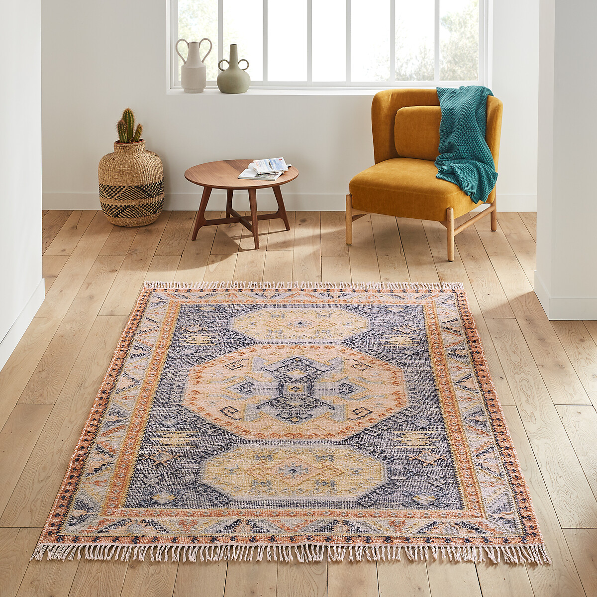 Tapis kilim effet used, Uzzo multicolore, LA REDOUTE INTERIEURS