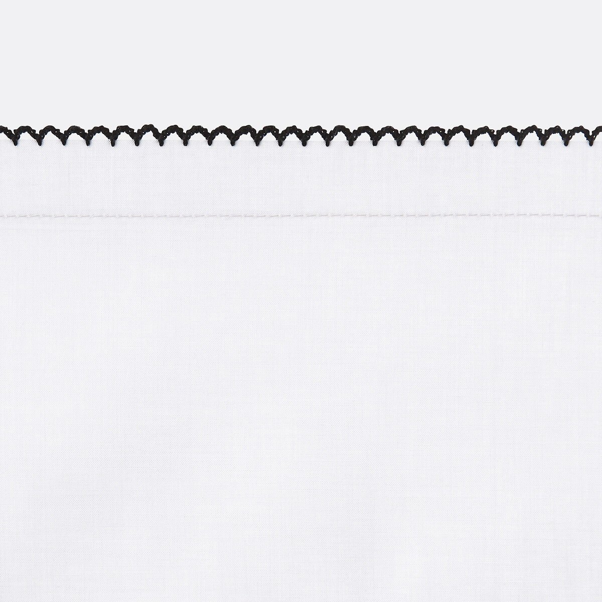 Taie d'oreiller percale pur coton, Dojo blanc, LA REDOUTE INTERIEURS