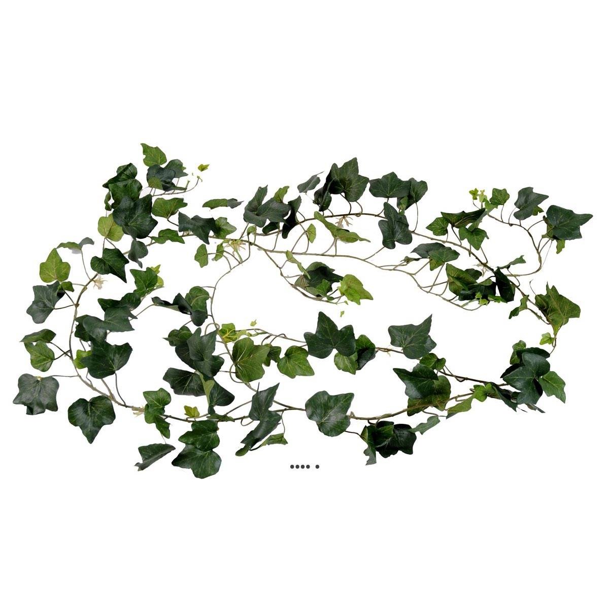 Guirlande de lierre anglais artificiel, vert, ARTIFICIELLES