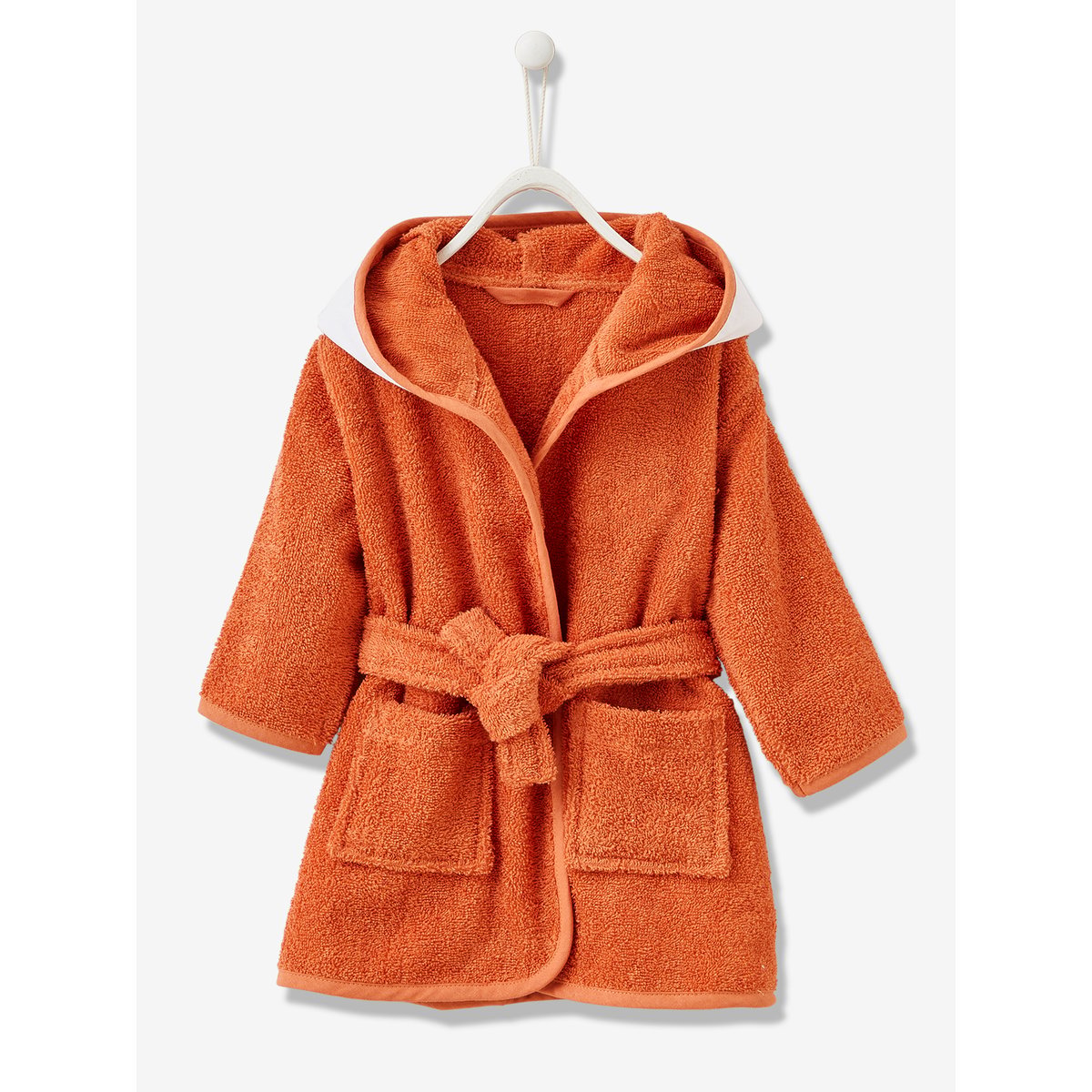 Peignoir de bain Renard orange, VERTBAUDET