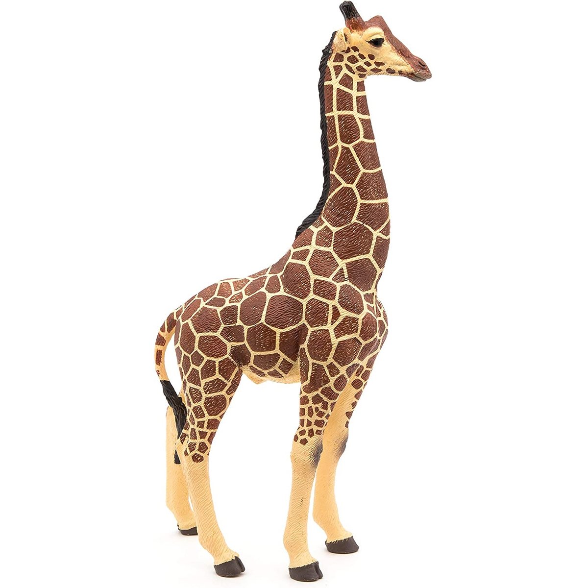 Figurine Girafe mâle marron, PAPO