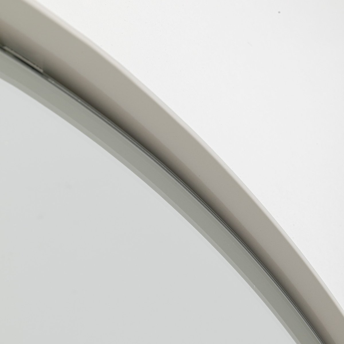 Miroir rond en acier, STARLET gris, KARE DESIGN