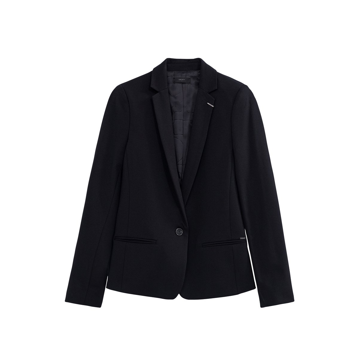 Veste de costume maille Milano BUSINESS COLLECTION noir, IKKS