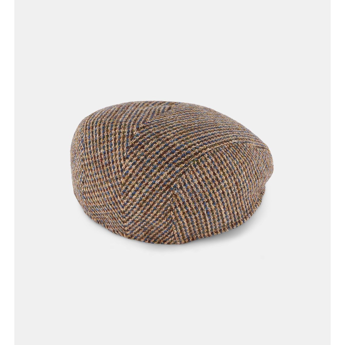 Casquette plate bruce laine tissée marron, GALERIES LAFAYETTE