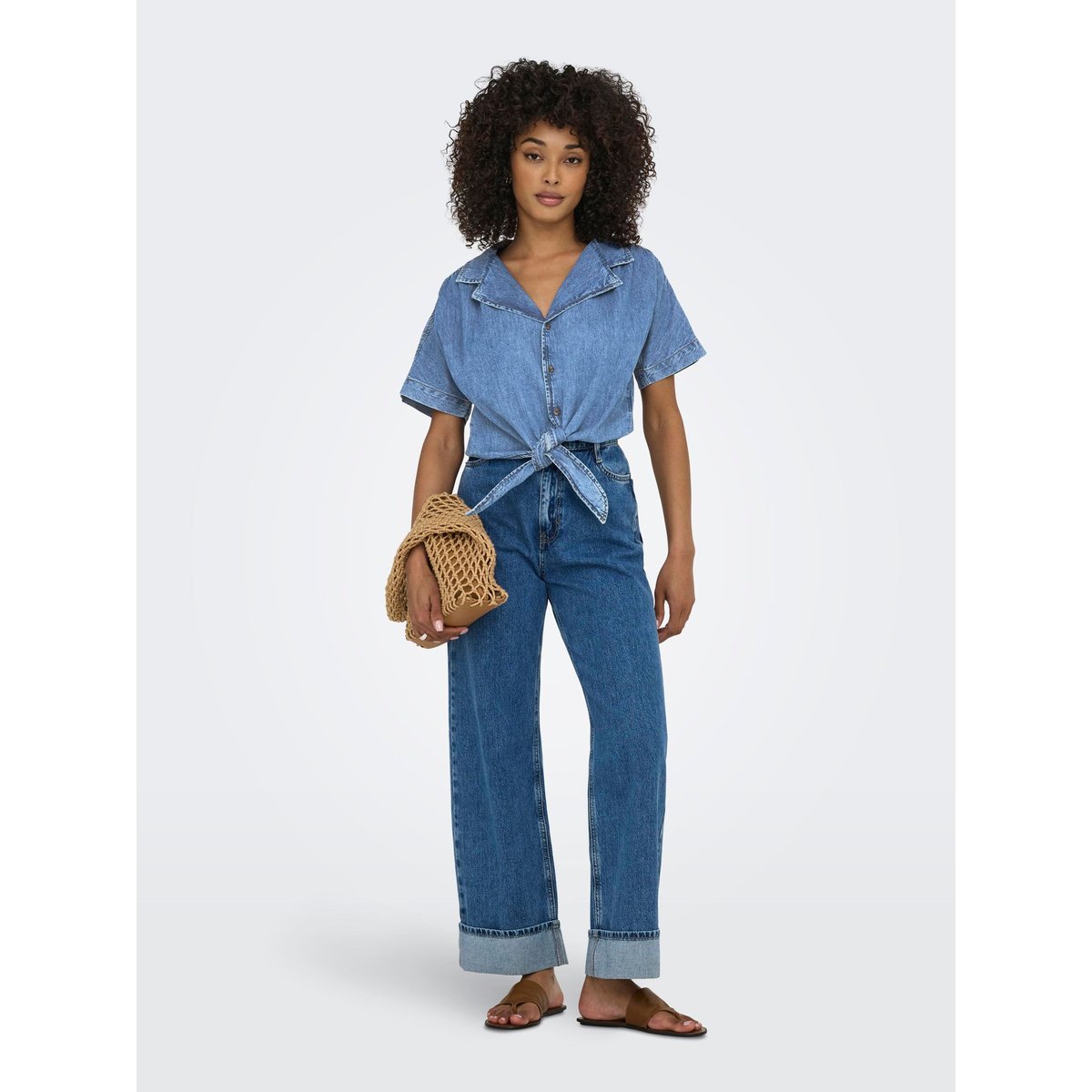 Chemise En Denim medium blue denim, ONLY