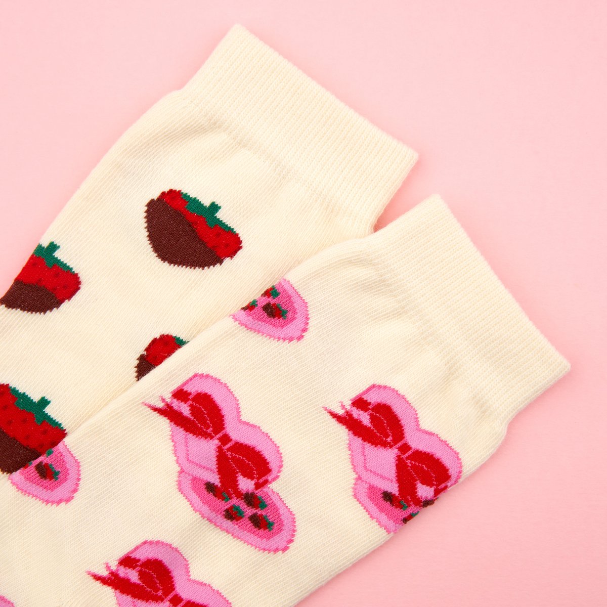 Chaussettes Boite de Chocolats beige, COUCOU SUZETTE