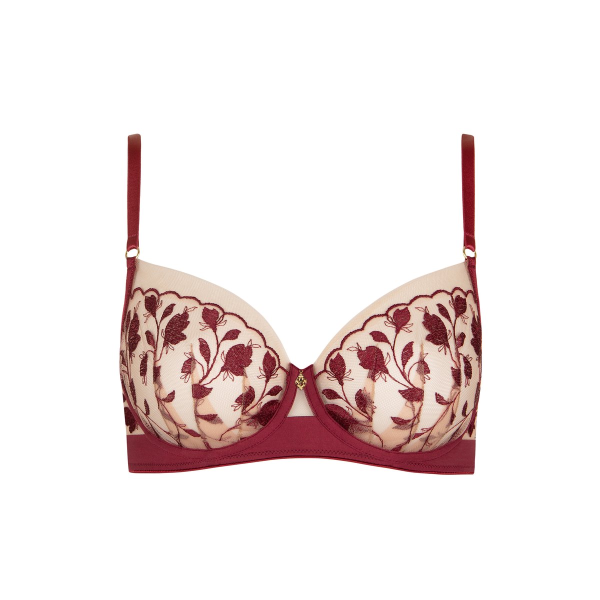 Soutien-gorge armaturé Gloriosa rouge, LISCA