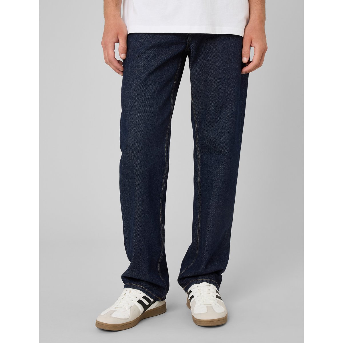 Jean comfort fit brut bleu moyen, BZB