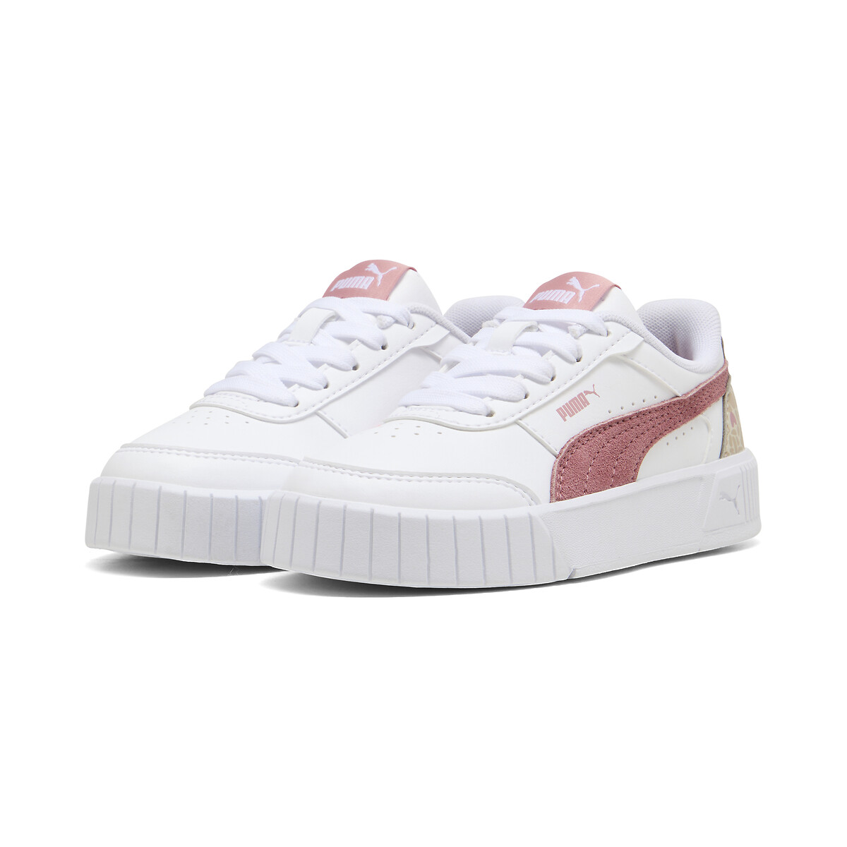 Baskets CARINA MIA WINTER SAFARI blanc/rose, PUMA