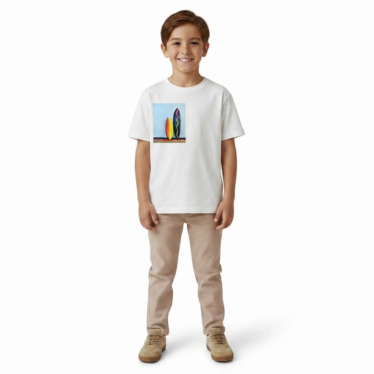 T-shirt  - Très bon état blanc, BELLEROSE